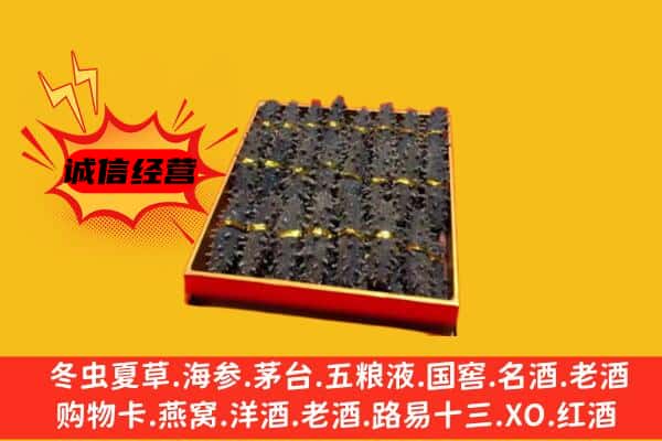 临夏市回收海参